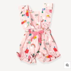 Viverano Organics Tie Back Romper